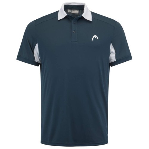 Men's Polo T-shirt Head Slice Polo Shirt - navy