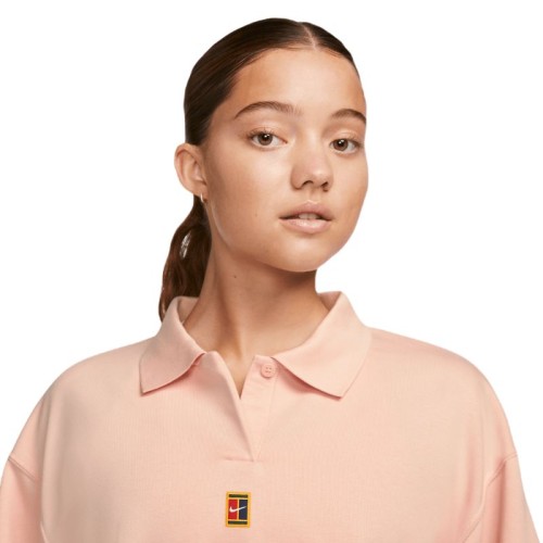 Women's jumper Nike Court Dri-Fit Heritage Tennis Polo - arctic orange Women's jumper Nike Court Dri-Fit Heritage Tennis Polo - arctic orange