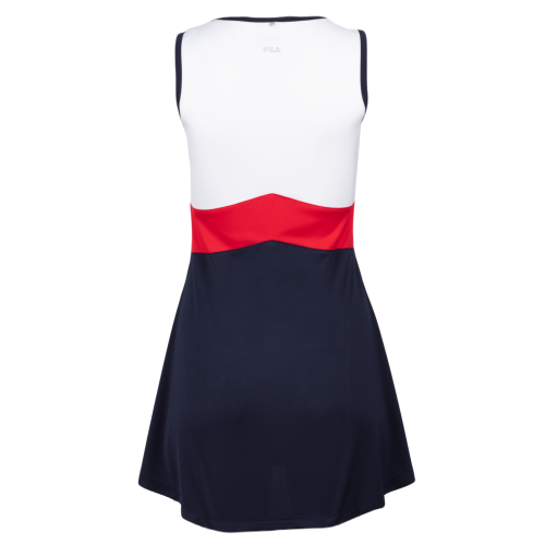 Women's dress Fila Dress Gloria - white/navy Women's dress Fila Dress Gloria - white/navy