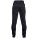 Boys' trousers Under Armour Rival Cotton Pant - black Boys' trousers Under Armour Rival Cotton Pant - black