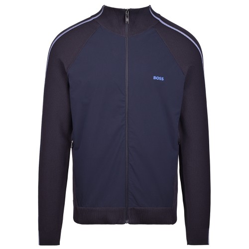 Men's Jumper BOSS Zaflik Sweatshirt - dark blue