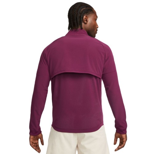 Men's Jumper Nike Court Dri-Fit Rafa Jacket - bordeaux/ice peach/white Men's Jumper Nike Court Dri-Fit Rafa Jacket - bordeaux/ice peach/white