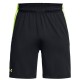 Men's shorts Under Armour Men's UA Tech Vent Shorts - black/high vis yellow
