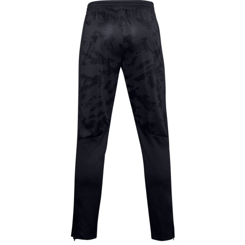 Men's trousers Under Armour SportStyle Pique Track Pant Camo - black Men's trousers Under Armour SportStyle Pique Track Pant Camo - black