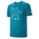 Boys' t-shirt Wilson Bela Tech Tee - barrier reef Boys' t-shirt Wilson Bela Tech Tee - barrier reef
