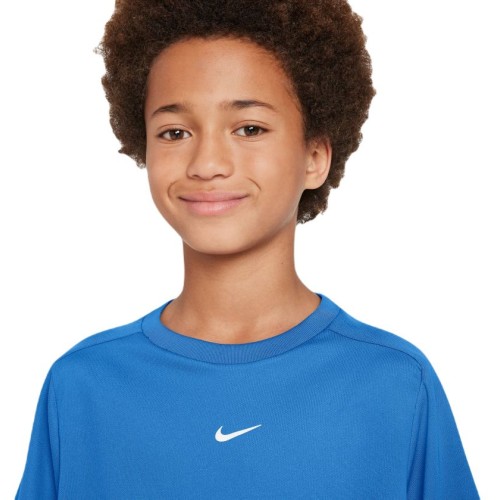 Boys' t-shirt Nike Kids Dri-Fit Multi+ Training Top - light photo blue/white Boys' t-shirt Nike Kids Dri-Fit Multi+ Training Top - light photo blue/white