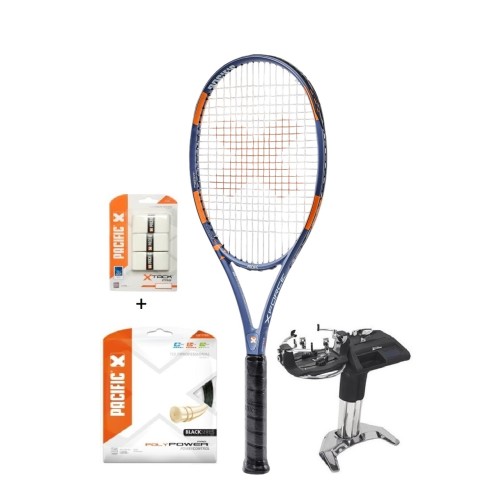 Tennis racket Pacific BXT X Force Pro 292 + string + stringing