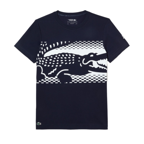 Men's T-shirt Lacoste Tennis x Novak Djokovic T-shirt - navy blue