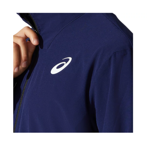 Men's Jumper Asics Match M Woven Jacket - peacoat Men's Jumper Asics Match M Woven Jacket - peacoat