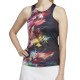 Women's top Adidas Melbourne Tennis Y-Tank Top - multicolor/black