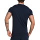 Men's Polo T-shirt Wilson Players Seamless Zip Henley 2.0 - classic navy Men's Polo T-shirt Wilson Players Seamless Zip Henley 2.0 - classic navy