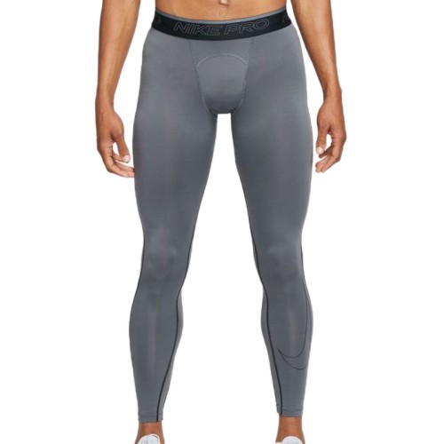 Men's trousers Nike Pro Dri-Fit Tights - iron grey/black/black Men's trousers Nike Pro Dri-Fit Tights - iron grey/black/black