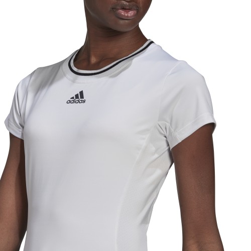 Women's T-shirt Adidas Freelift Tee W - white/black Women's T-shirt Adidas Freelift Tee W - white/black