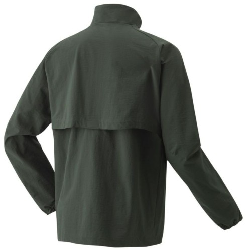 Men's Jumper Yonex Warm-Up Hoodie - khaki Men's Jumper Yonex Warm-Up Hoodie - khaki