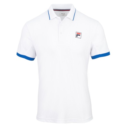 Men's Polo T-shirt Fila Polo Noel - white