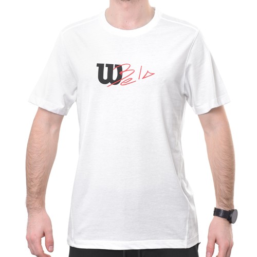 Men's T-shirt Wilson Graphic T-Shirt - bright white Men's T-shirt Wilson Graphic T-Shirt - bright white