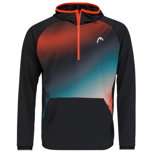 Men's Jumper Head Topspin Hoodie M - black/print vision