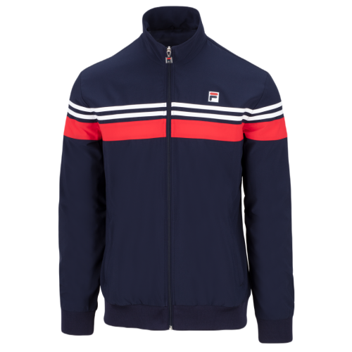 Men's Jumper Fila Jacket Bruno - navy/fila red