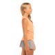 Girls' T-shirt Lucky in Love Animal Instinct Lightweight Rib Tank - peach glow Girls' T-shirt Lucky in Love Animal Instinct Lightweight Rib Tank - peach glow