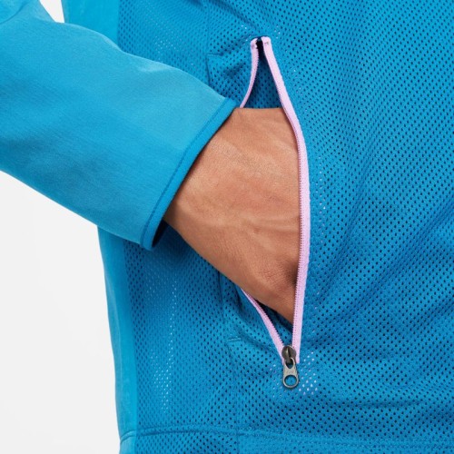 Men's Jumper Nike Court Advantage Packable Jacket - green abyss/rush fuchsia/white Men's Jumper Nike Court Advantage Packable Jacket - green abyss/rush fuchsia/white