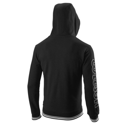 Men's Jumper Wilson Team II FZ Hoody M - black Men's Jumper Wilson Team II FZ Hoody M - black