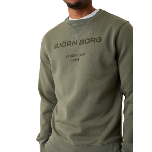 Men's Jumper Bj_rn Borg Borg Crew - castor grey Men's Jumper Bj_rn Borg Borg Crew - castor grey