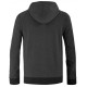 Men's Jumper Babolat Exercise Hood Jacket Men - black heather Men's Jumper Babolat Exercise Hood Jacket Men - black heather