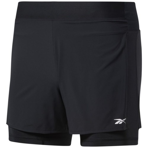 Men's shorts Reebok Les Mills Epic 2in1 Shorts M - black