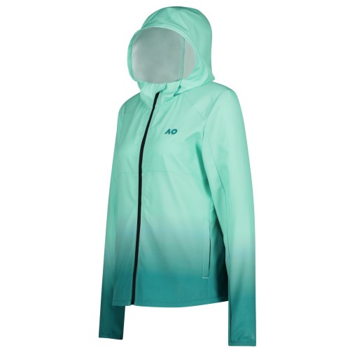 Women's jumper Australian Open Accelerate Jacket - court ombre Women's jumper Australian Open Accelerate Jacket - court ombre
