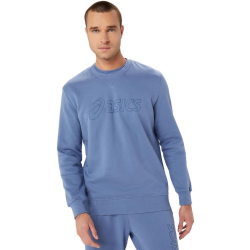 Men's Jumper Asics Sweat Shirt - denim blue/thunder blue