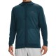 Men's Jumper Under Armour Rush Warm-Up Full-Zip Hoodie - blue note/black Men's Jumper Under Armour Rush Warm-Up Full-Zip Hoodie - blue note/black