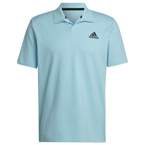 Men's Polo T-shirt Adidas Club House 3-Bar Tennis Polo Shirt - bliss blue Men's Polo T-shirt Adidas Club House 3-Bar Tennis Polo Shirt - bliss blue