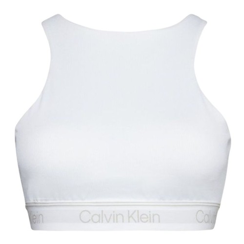 Women's bra Calvin Klein Medium Support Sports Bra - bright white