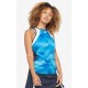 Women's top Lotto Top Ten W III Tank PRT3 PL - blue bay Women's top Lotto Top Ten W III Tank PRT3 PL - blue bay
