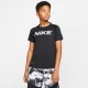 Boys' t-shirt Nike Pro SS FTTD Top - black/white