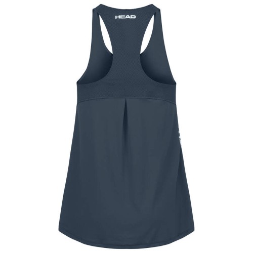 Girls' T-shirt Head Agility Tank Top - navy/print perf Girls' T-shirt Head Agility Tank Top - navy/print perf