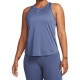 Women's top Nike Dri-FIT One Tank - diffused blue/white