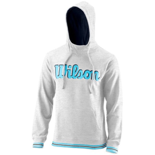 Men's Jumper Wilson Chi Script PO Hoody-Slimfit M - white Men's Jumper Wilson Chi Script PO Hoody-Slimfit M - white