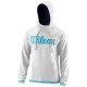 Men's Jumper Wilson Chi Script PO Hoody-Slimfit M - white