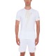Men's T-shirt Hydrogen Flash Tech T-Shirt - white/gold Men's T-shirt Hydrogen Flash Tech T-Shirt - white/gold