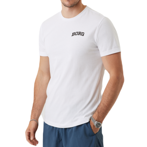 Men's T-shirt Bj_rn Borg Borg Breeze T-Shirt - brilliant white Men's T-shirt Bj_rn Borg Borg Breeze T-Shirt - brilliant white