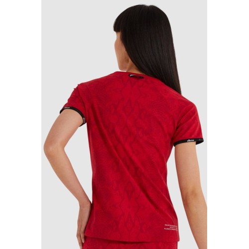 Women's T-shirt Ellesse T-shirt Shae Tee W - dark red Women's T-shirt Ellesse T-shirt Shae Tee W - dark red