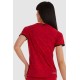 Women's T-shirt Ellesse T-shirt Shae Tee W - dark red Women's T-shirt Ellesse T-shirt Shae Tee W - dark red
