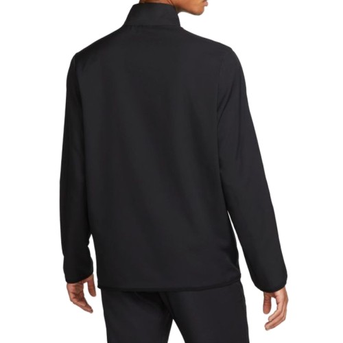 Men's Jumper Nike Dri-Fit Woven Training Jacket - black/black/white Men's Jumper Nike Dri-Fit Woven Training Jacket - black/black/white