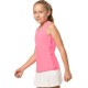 Girls' T-shirt Lucky in Love Core V-Neck Cutout Tank Girls - pink Girls' T-shirt Lucky in Love Core V-Neck Cutout Tank Girls - pink