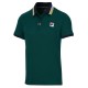 Men's Polo T-shirt Fila Polo Andrew - deep teal/fila navy/buttercup