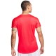 Men's T-shirt Nike Rafa Challenger Dri-Fit Tennis Top - siren red/white