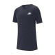 Boys' t-shirt Nike Sportswear B - obsidian/white