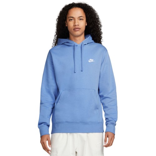 Men's Jumper Nike Sportswear Club Fleece Pullover Hoodie - polar/polar/white