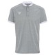 Men's Polo T-shirt Tecnifibre Team Mesh Polo - silver Men's Polo T-shirt Tecnifibre Team Mesh Polo - silver